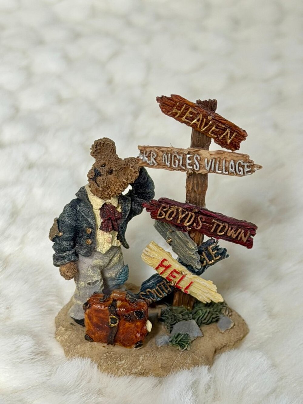 Vintage Miniature Boyd's Town Village Whichway Corrigan